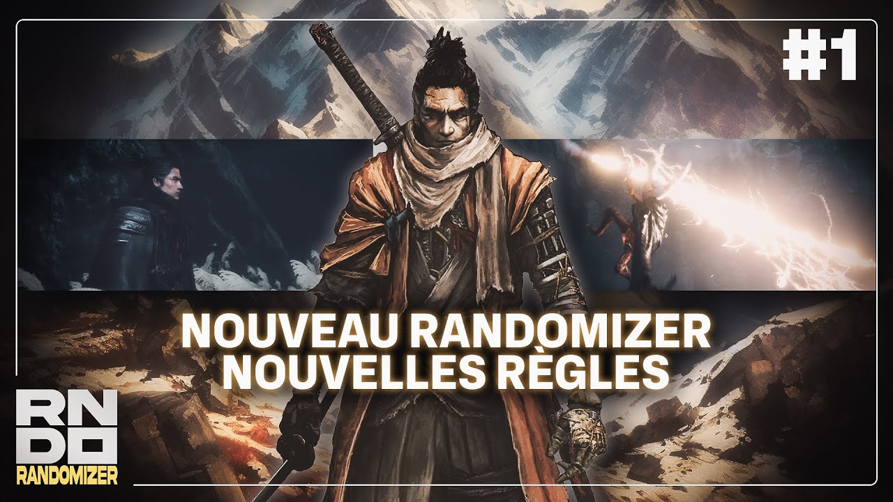 Le RETOUR de OKAMI contre le CHEVALIER CREUX ✦ RANDOMIZER SEKIRO #1