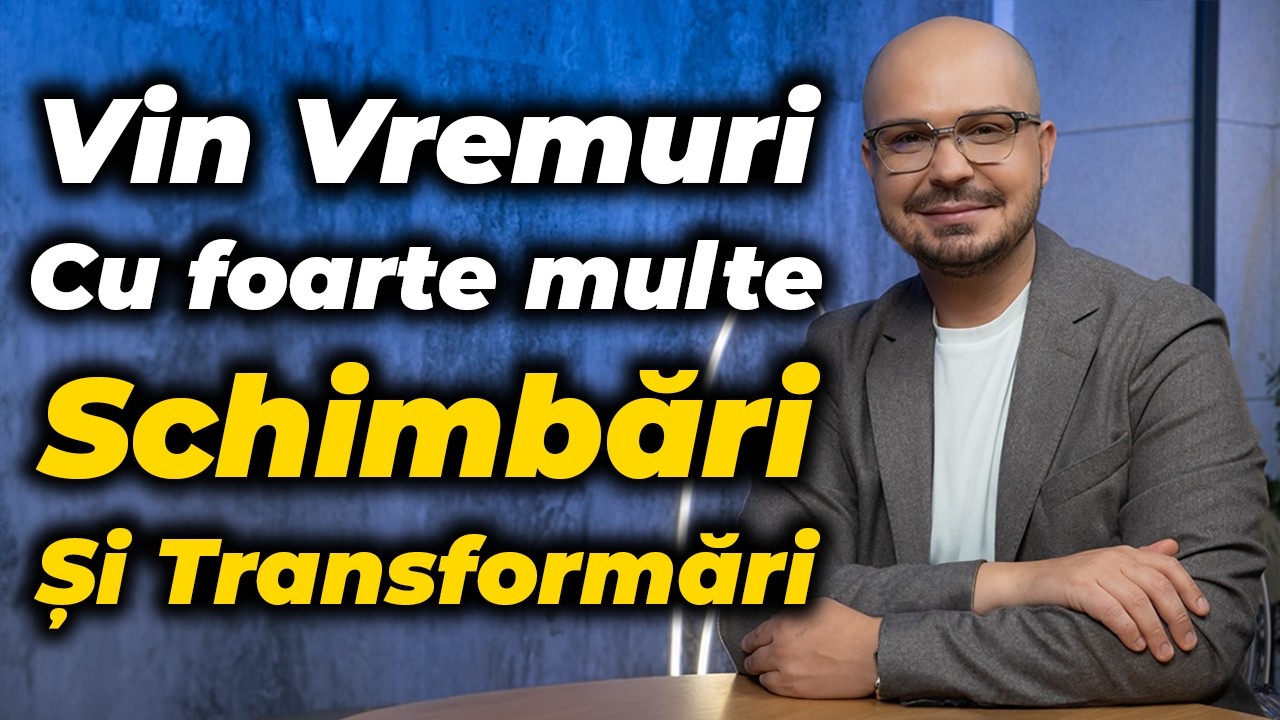 Грядут времена многочисленных перемен и преобразований! #andreidiaconu