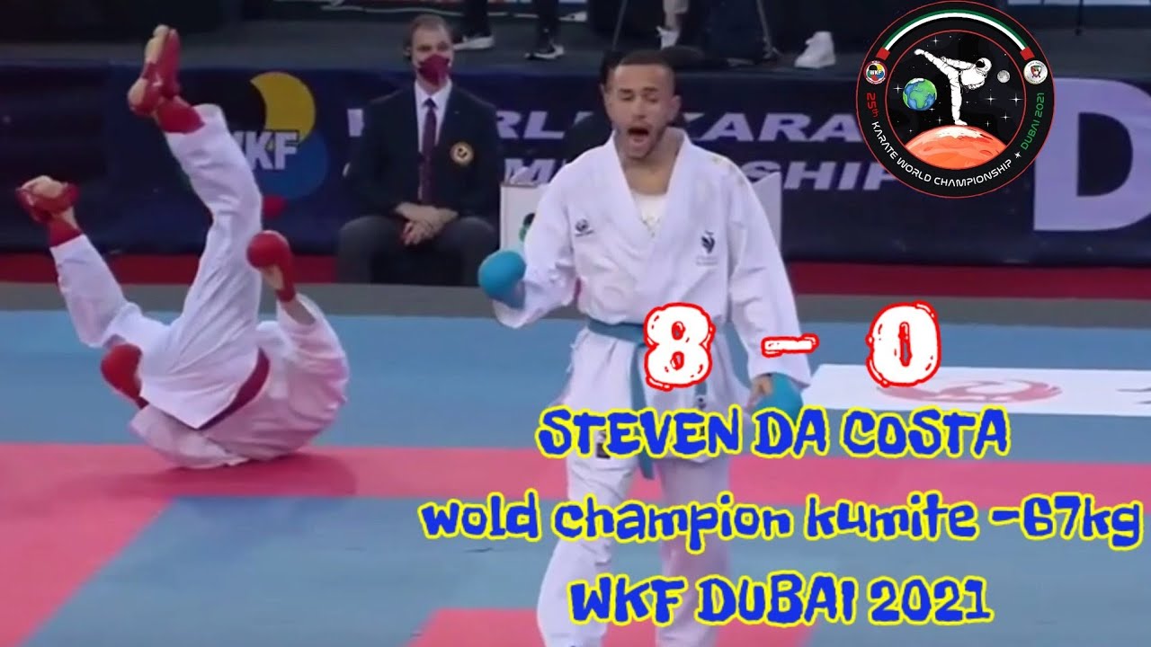 the best final world karate | steven da costa vs emil pavlov | WKF DUBAI 2021