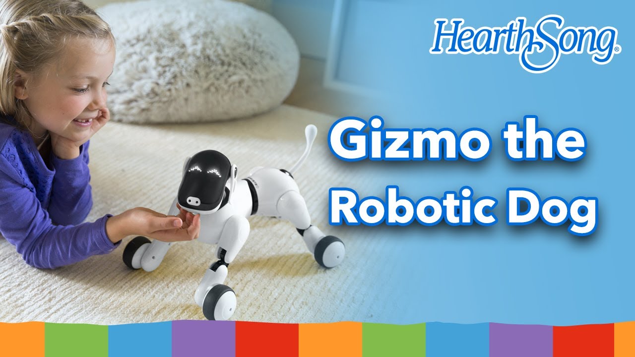 Watch Gizmo the Robotic Dog Obey Commands and Dance!