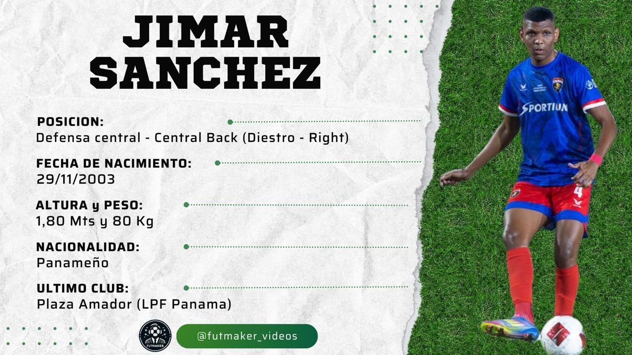 Jimar Sanchez | Defensa Central - Central Back | Higlights - Copa CONCACAF 2025