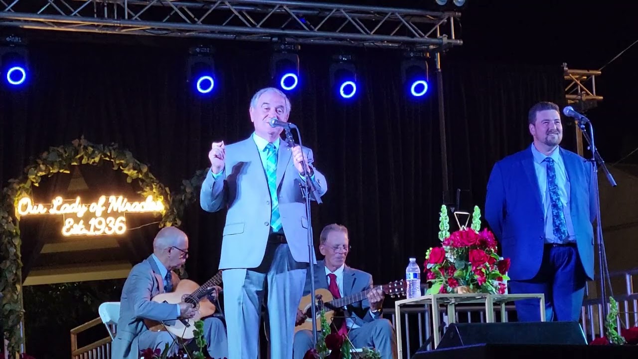 Cantoria com Jose Placido e Lénio Parreira Gustine 9-2025.