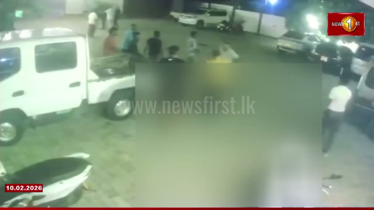 இறால் வியாபாரிகளின் பொது கூட்டத்தின் போது தாக்குதல் நடத்திய குழு - CCTV  #newsfirsttamil #srilanka