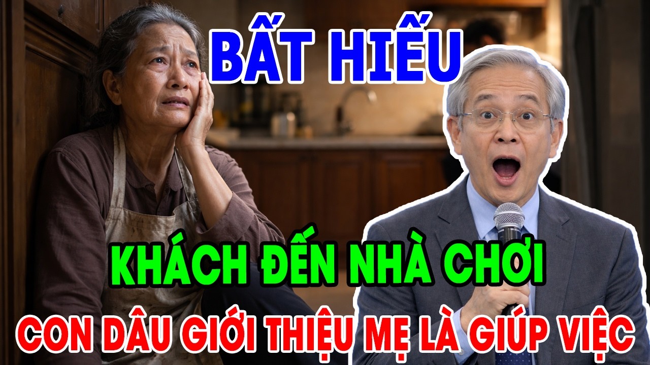 KHÁCH ĐẾN NHÀ CHƠI - CON DÂU GIỚI THIỆU MẸ LÀ GIÚP VIỆC  | TÂM SỰ CÙNG VĂN SÂM