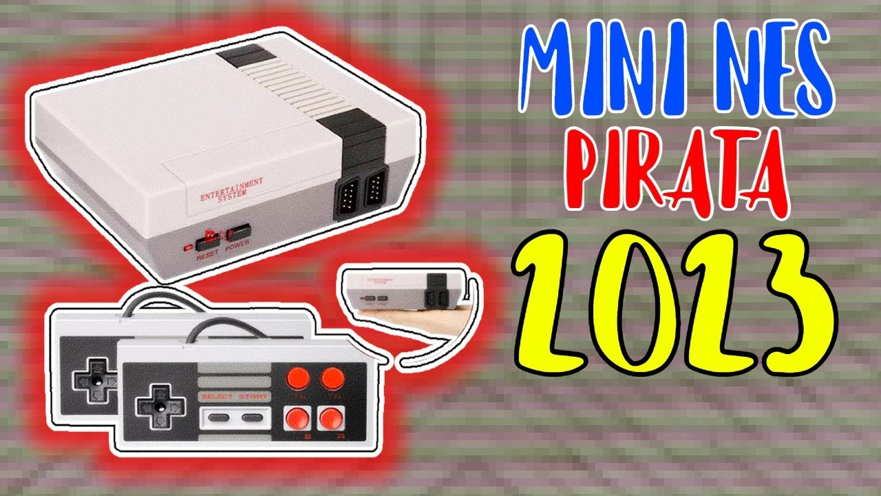 MINI NES PIRATA O CHINA, VALE LA PENA??? CUESTA 15 DOLARES, 620 JUEGOS 😮