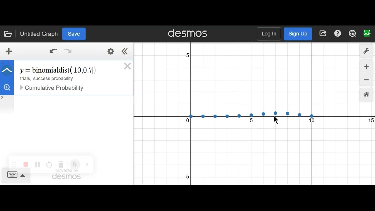 Visualizing Binomial Distributions Using Desmos for Educators