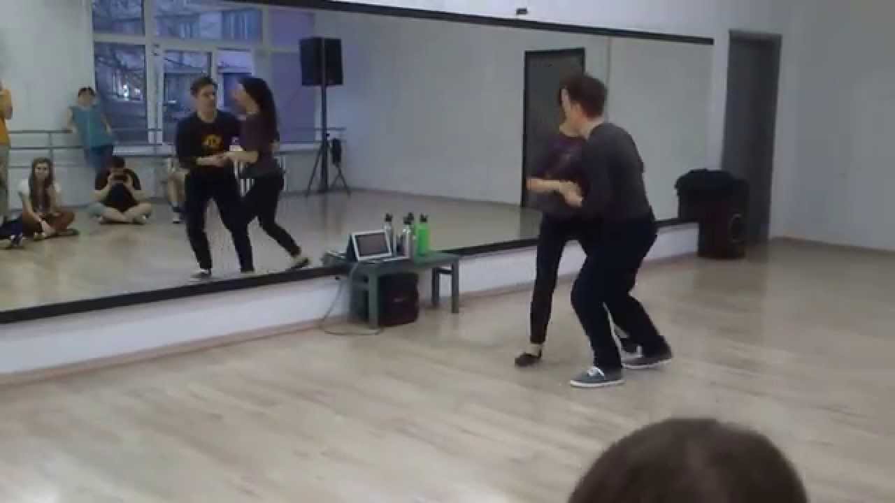 Lindy Hop Workshop - Arnas and Eglė (18.01.2015)