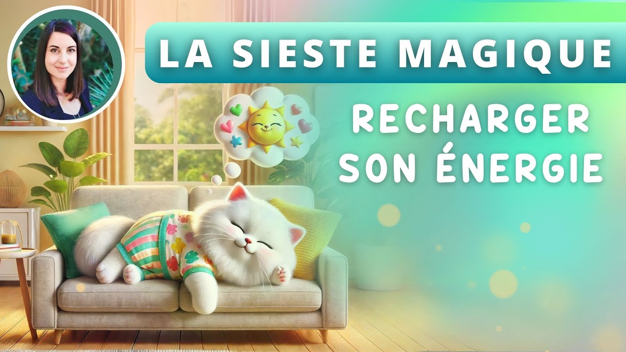 Sieste régénérante 🎧30 min I Hypnose pour booster l'énergie et nourrir l'optimisme