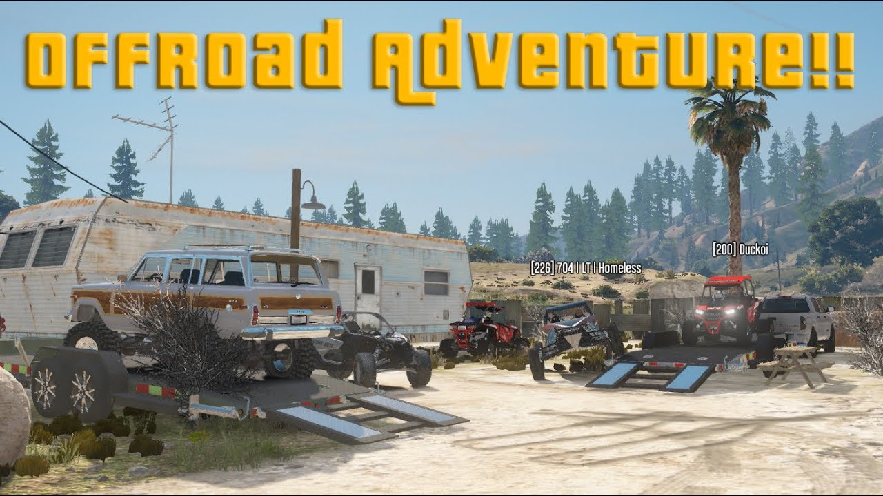 The Ultimate Offroad Adventure in FIVEM Part 1