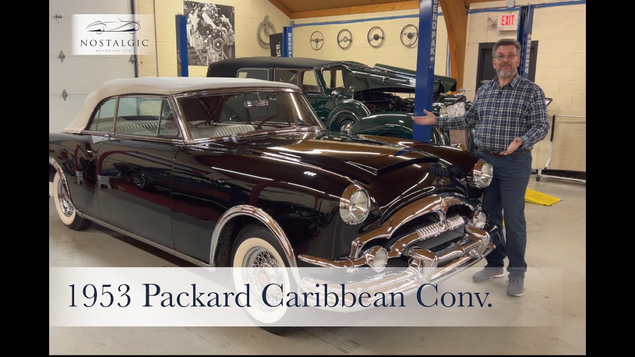 Discovering a Classic: 1953 Packard Caribbean Convertible