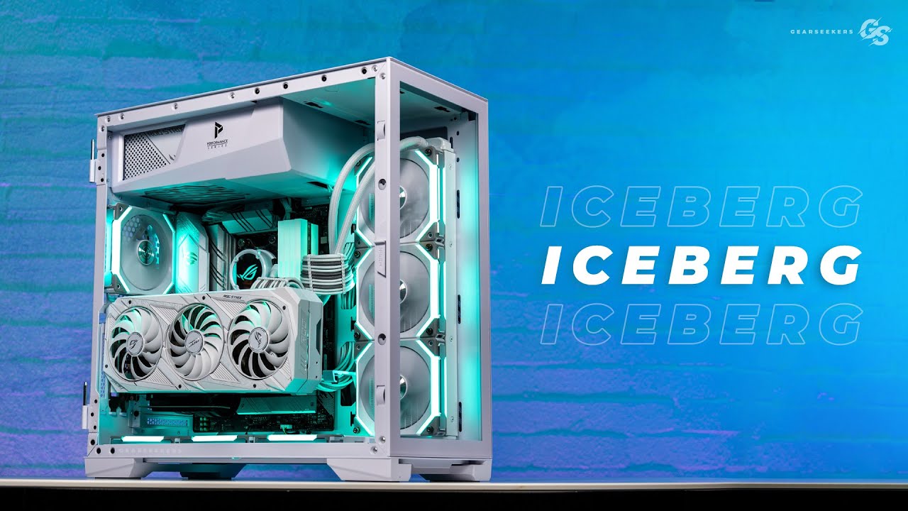 ICEBERG: ROG 5900X 3080 Antec P120 Crystal White Build