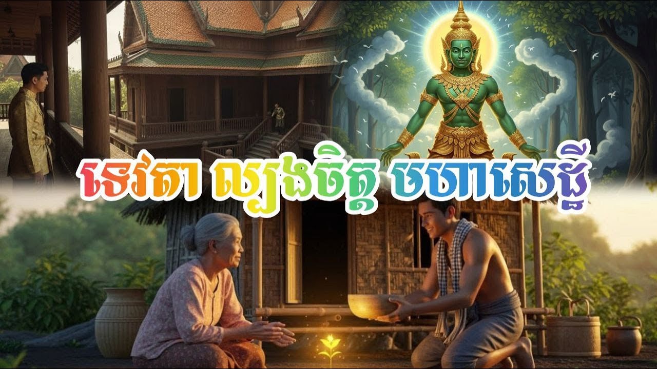 ទេវតាល្បងចិត្តមហាសេដ្ឋី | និទានមុនគេង រឿងស្តាប់ពេលយប់