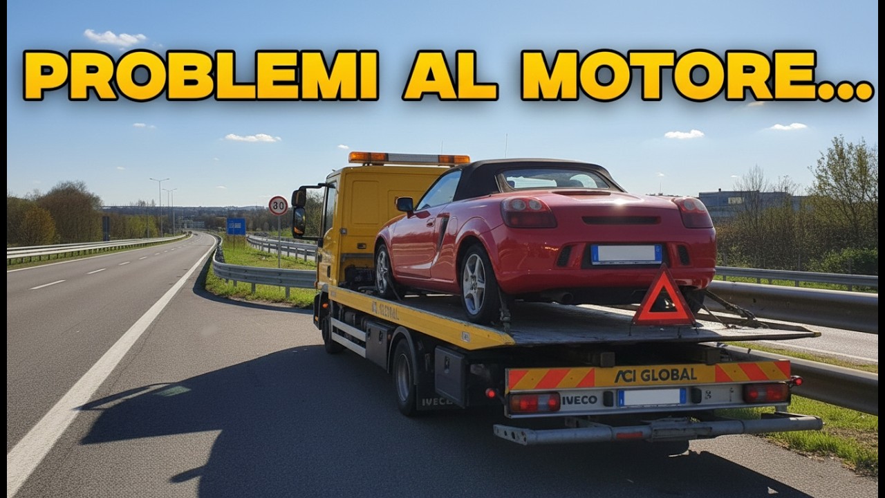 È FINITA? MR2 sul carro attrezzi... | RUKIGARAGE