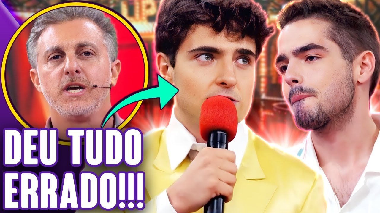 PIORES MOMENTOS DOS FILHOS DE GUGU E FAUSTÃO NO DOMINGÃO COM HUCK! | Virou Festa