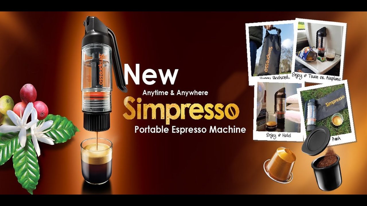 Simpresso Portable Espresso Maker (The Final Version)
