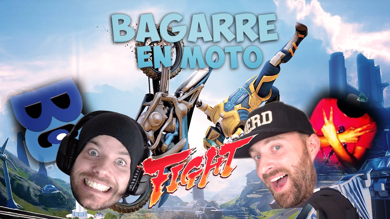 BAGARRE EN MOTO - LES JACKY EN 2v2