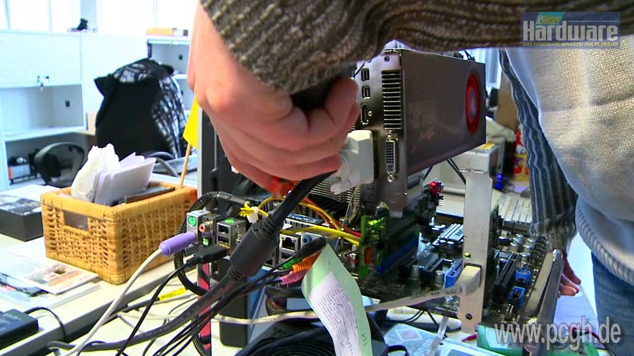 Legendäre Grafikkarten, Leistungsaufnahme messen - Carstens Redakteursalltag [PCGH.de]