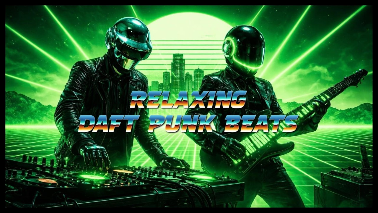 Chill Daft Punk Mix | 2 Hour of Relaxing Lo-Fi Beats