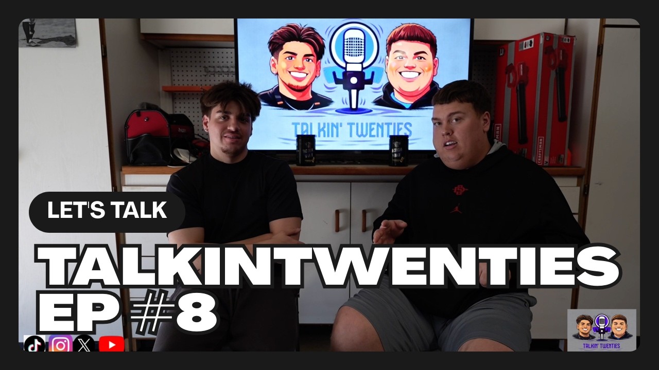 TalkinTwenties Pod #8 - Brutal Framemogging, NFL Combine, and Wrestling Protest!