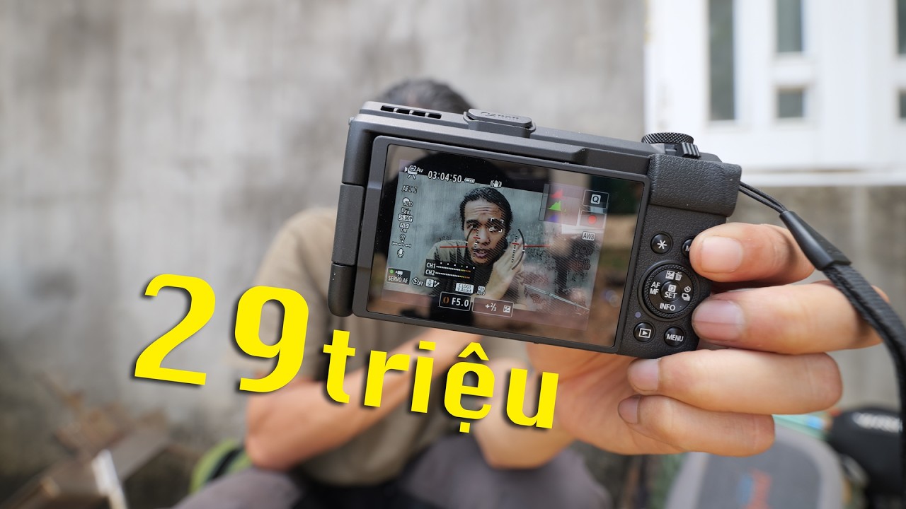 Canon Powershot V1 - Máy quay bỏ túi tốt nhất cho mọi người