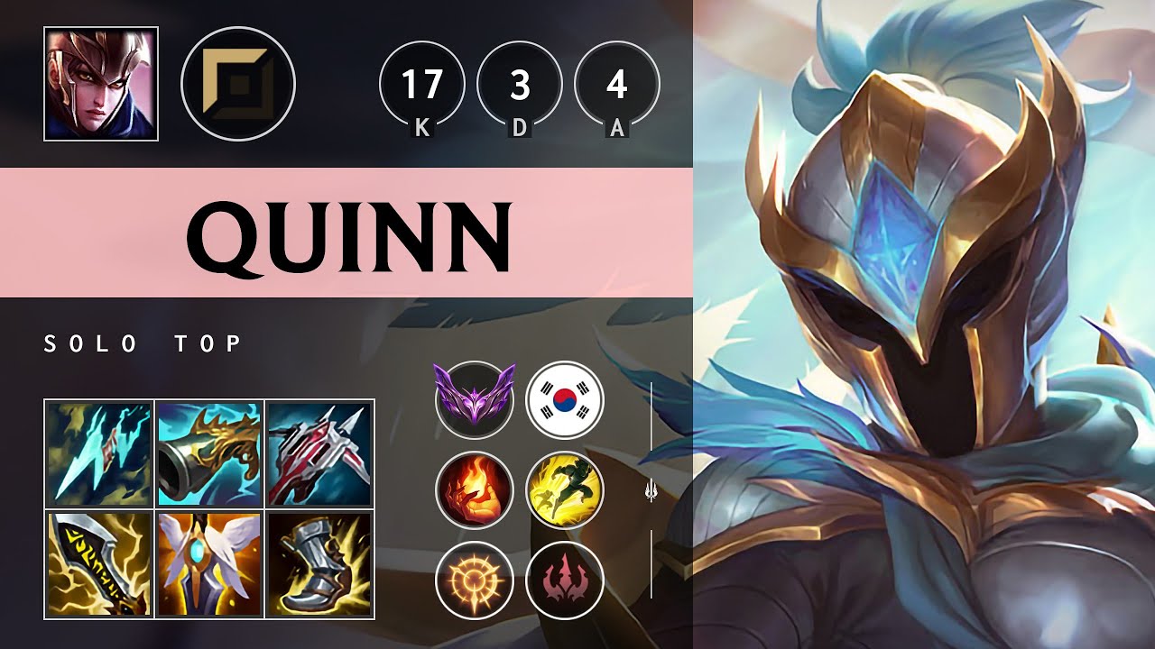 Quinn Top vs Urgot: Legendary - KR Master Patch 14.21