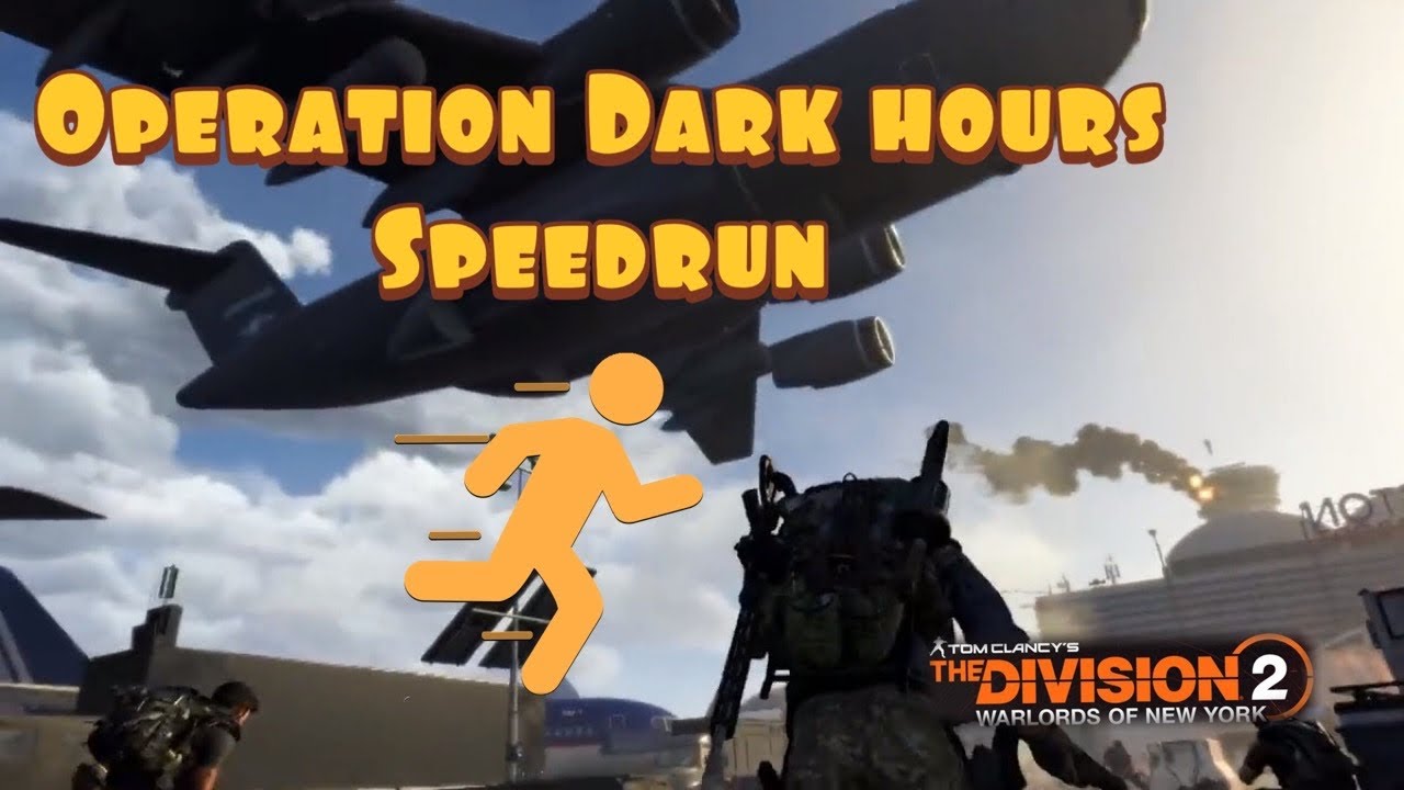 The Division 2 - Dark hours speedrun |PS5| 7:17 (no chopper skip)