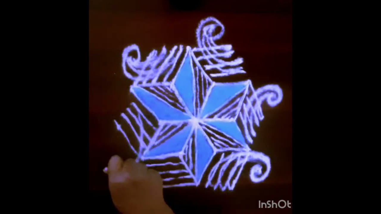  Simple & easy rangolidesigns for dailyuse5x3 dot🌟#muggulu#rangoli#easyrangoli#kolamdesign#simple🌟