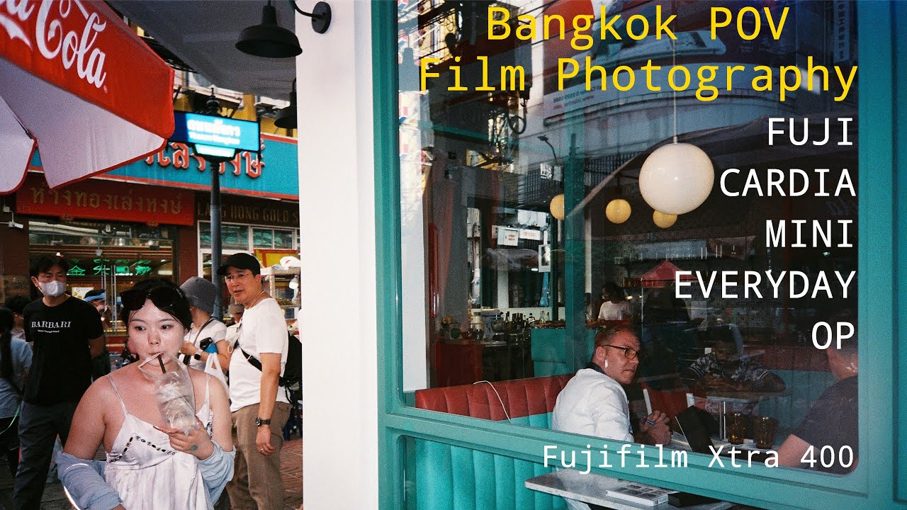 Bangkok POV Film Photography | Song Wat -Yaowarat | Fuji Cardia Mini Everyday OP + Fujifilm Xtra 400