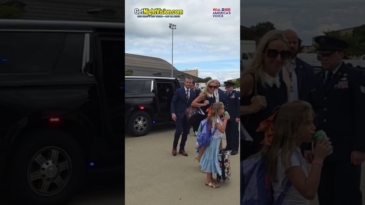 Sec. Hegseth arrives at JBA heading to the Arsenal of Freedon Tour