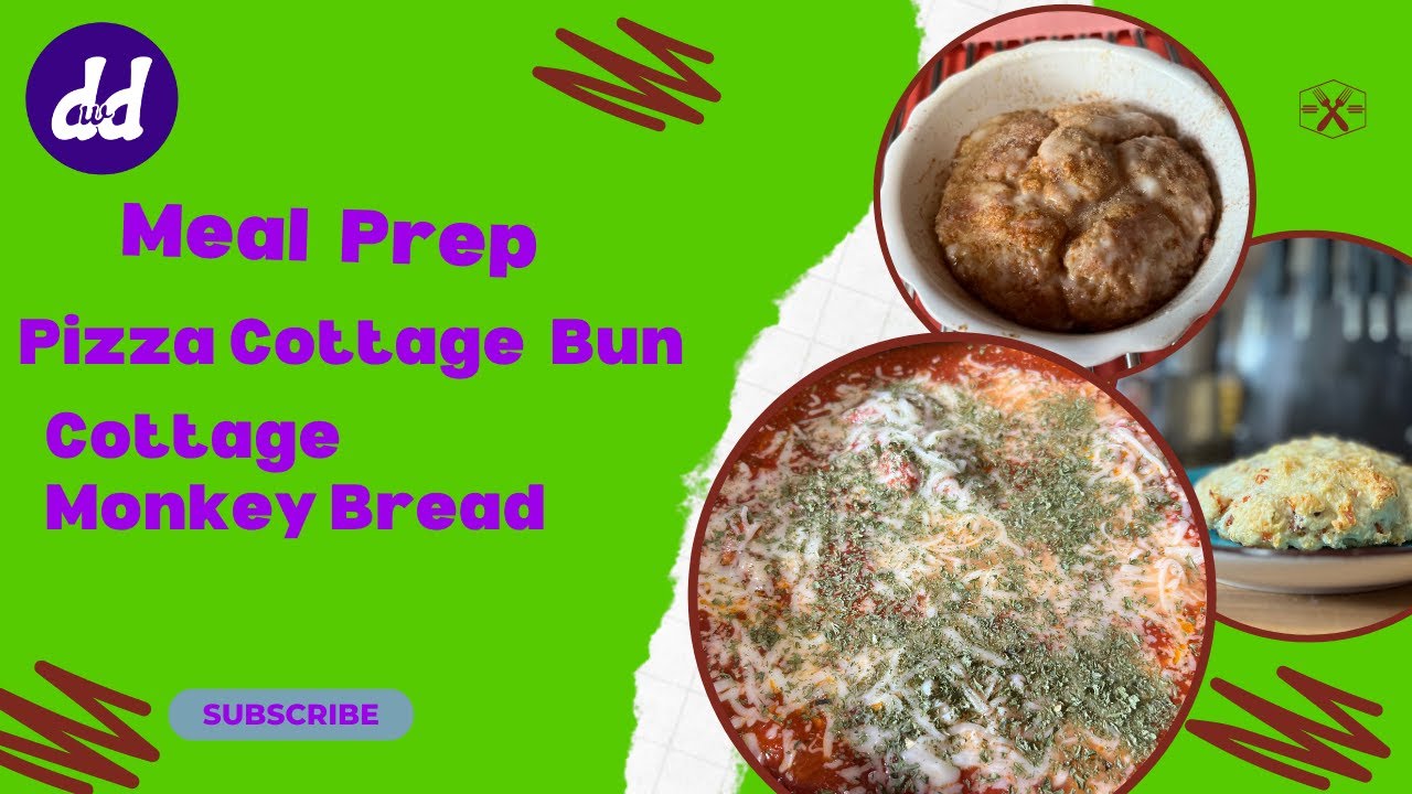 Prep | Easy No Fry Chicken Parmesan  | Pizza Cottage Roll | Cottage Monkey Bread | What's Dee Cookin