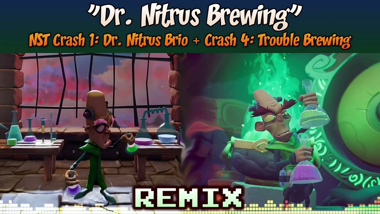 ♦ [Dr. Nitrus Brio + Trouble Brewing] Crash 1(NST)/Crash 4 MASHUP — Dr. Nitrus Brewing🧪🟢☠️