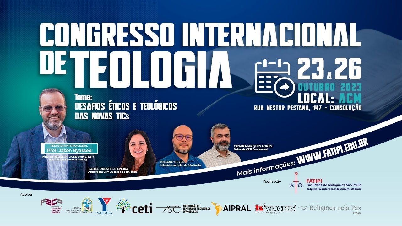 Congresso Internacional de Teologia - FATIPI - Dia 1 - 23/10/2023