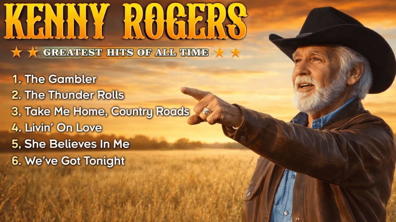 Greatest Hits KENNY ROGERS Of All Time 🤠 Best Country Songs Of KENNY ROGERS ✨KENNY ROGERS Love Songs