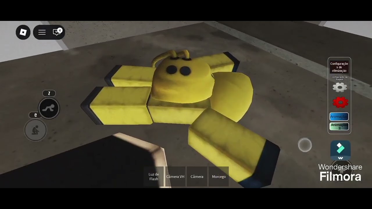 Gameplay of "The Backrooms: Collapsed Reality RP [Overhaul Part 1]"