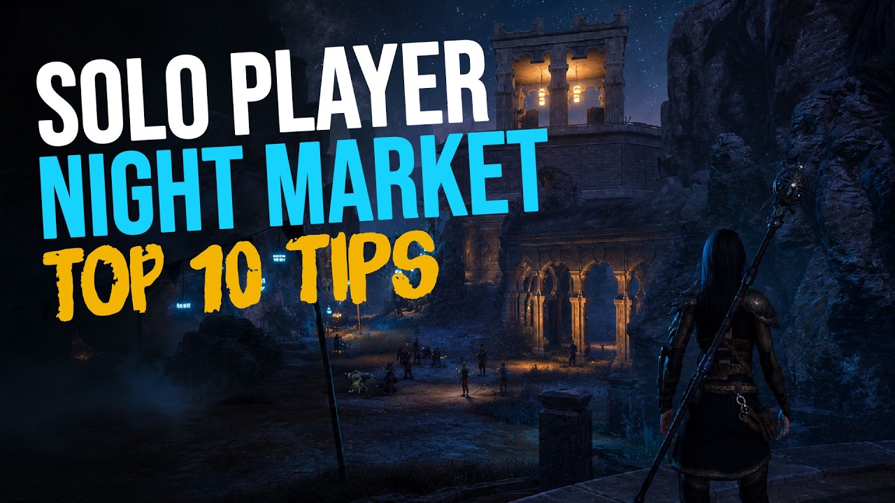 10 Night Market Tips for Solo ESO Players