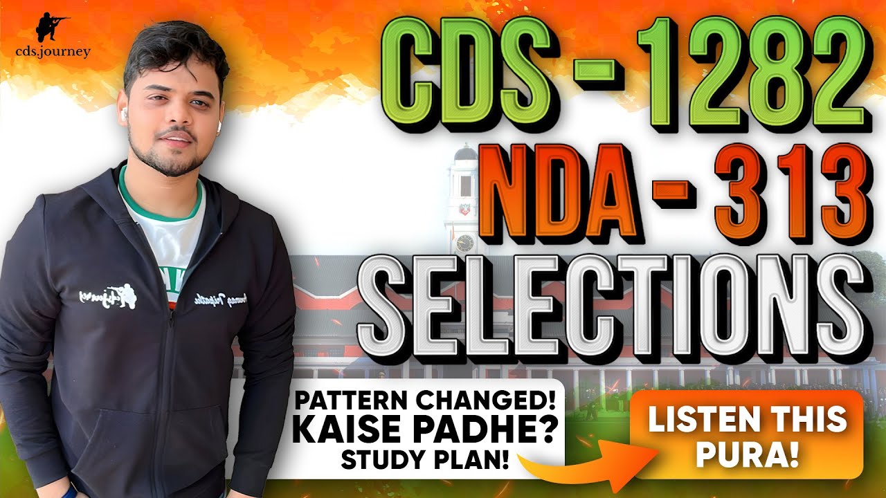 Our 1595 champs ❤️ CDS JOURNEY Result . CDS 2 2024 Study Plan 2024 || NDA 2 2024.