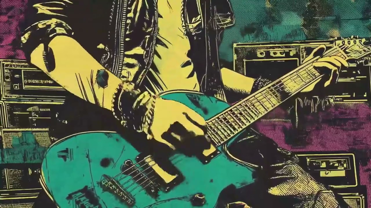 Raw Rebellion: Punk Rock Guitar Chaos | DIY Punk Aesthetic & Underground Culture