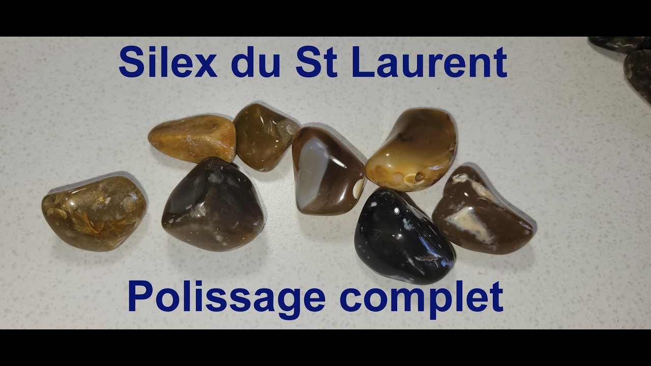 Silex du St Laurent - Polissage complet