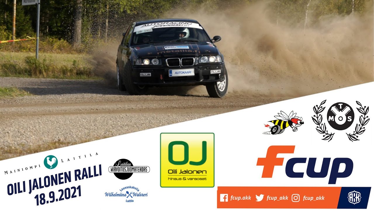 Oili Jalonen Ralli - F-Cup 18.9.21 - Ilmo Lario - BMW M3 Power