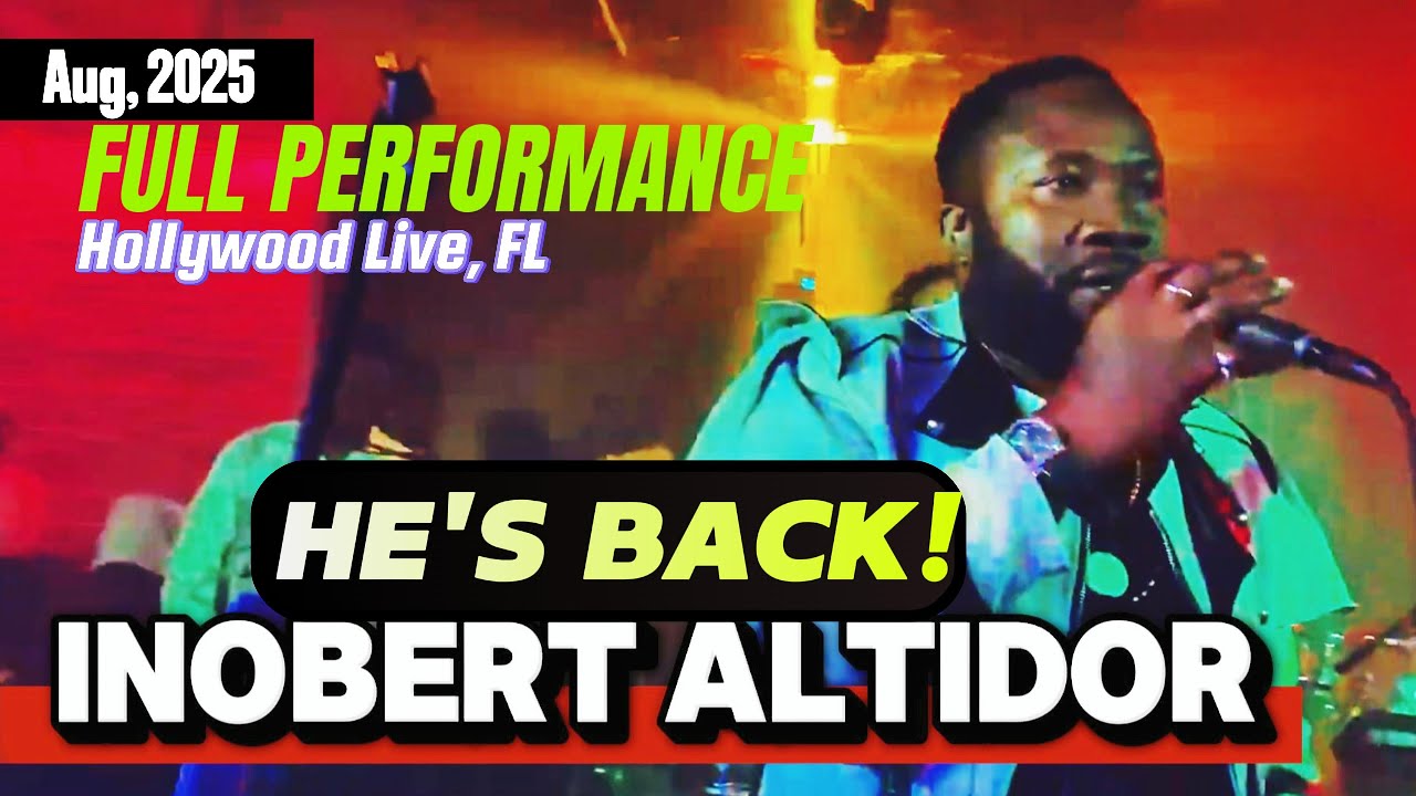 ALL STARS MIZIK MAJIK BIG COMEBACK WITH INOBERT ALTIDOR PERFORMING HOLLYWOOD LIVE 16 AOUT 2025