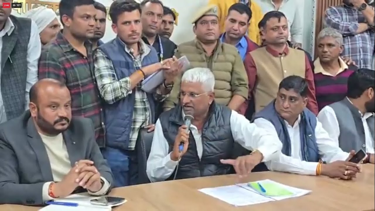 मेड़ता विधायक लक्ष्मण कलरू व किसान प्रतिनिधियों के बीज जन संवाद की खुली चौपाल