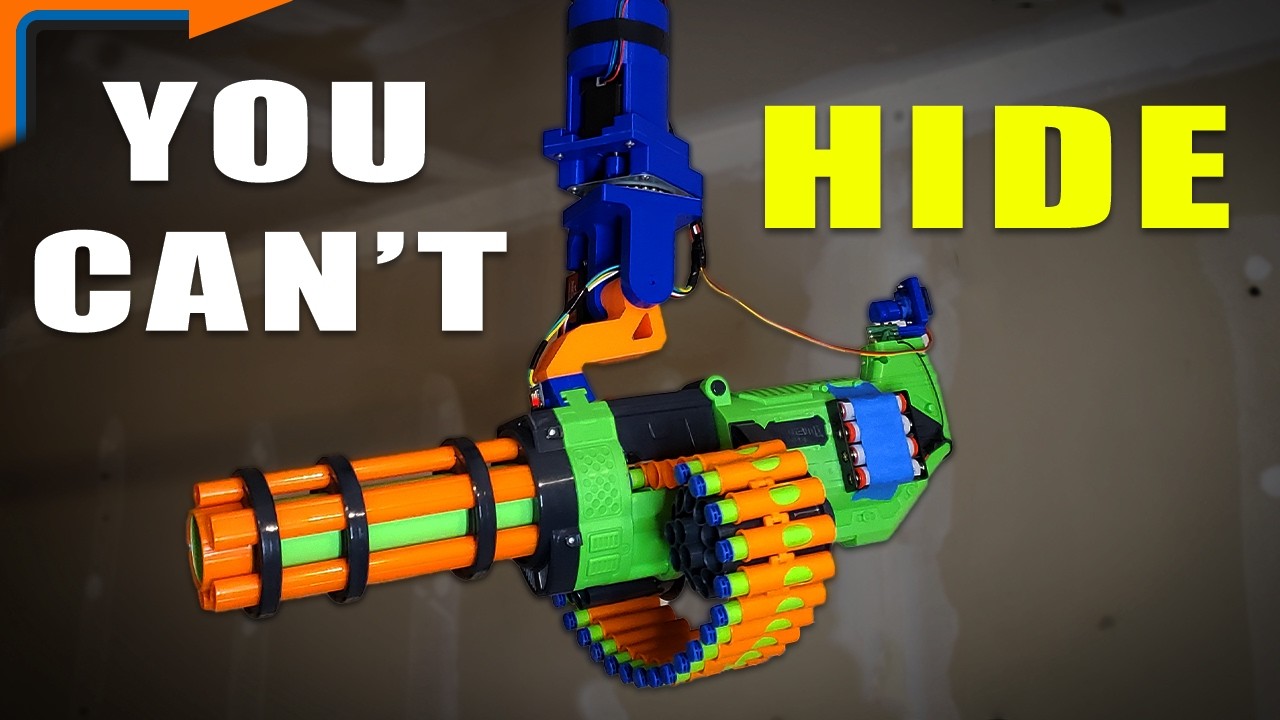 I Made A Heat-Seeking Nerf Sentry Gun