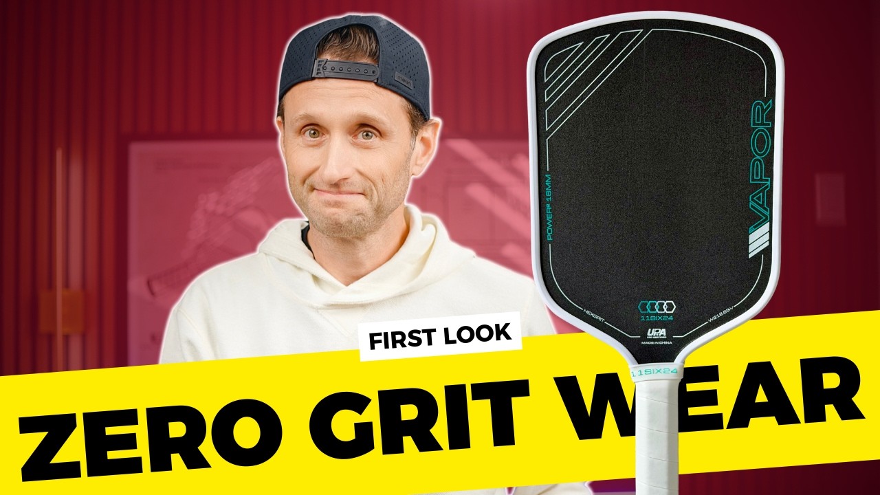 11SIX24 Vapor Power 2: Does the Grit Actually Last? | Pickleball Paddle