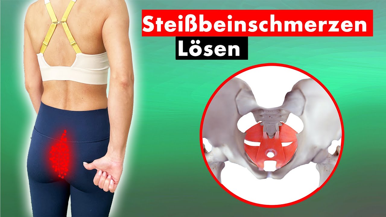 Steißbeinschmerzen durch verspannten Beckenboden? (Nicht Dehnen!)  Atmung #5