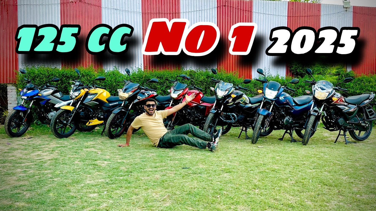 No 1 Bike 125 CC 2025 Q2🔥Real Fight | SP 125 | Raider | Xtreme 125R | Shine | Splendor | Pulsar 125