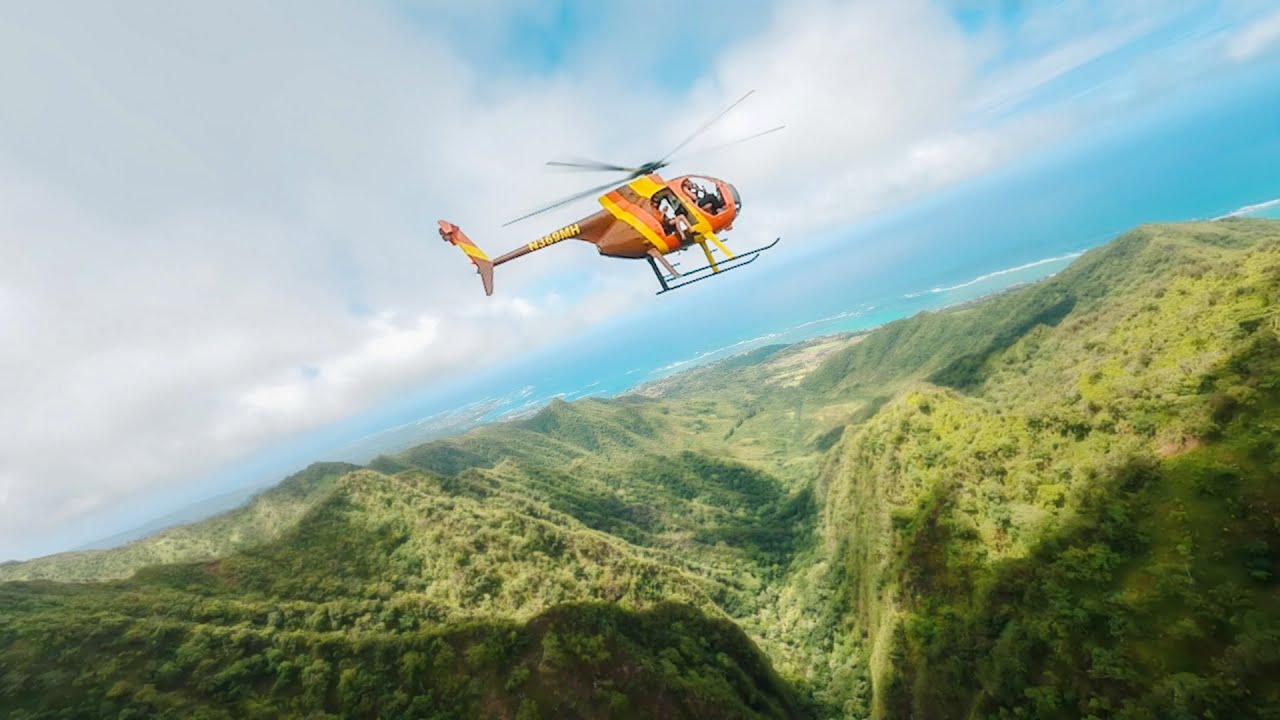 HELI Drone Toss FPV -  UNCUT FLIGHTS || FPV Drone GoPro [4K] HAWAII