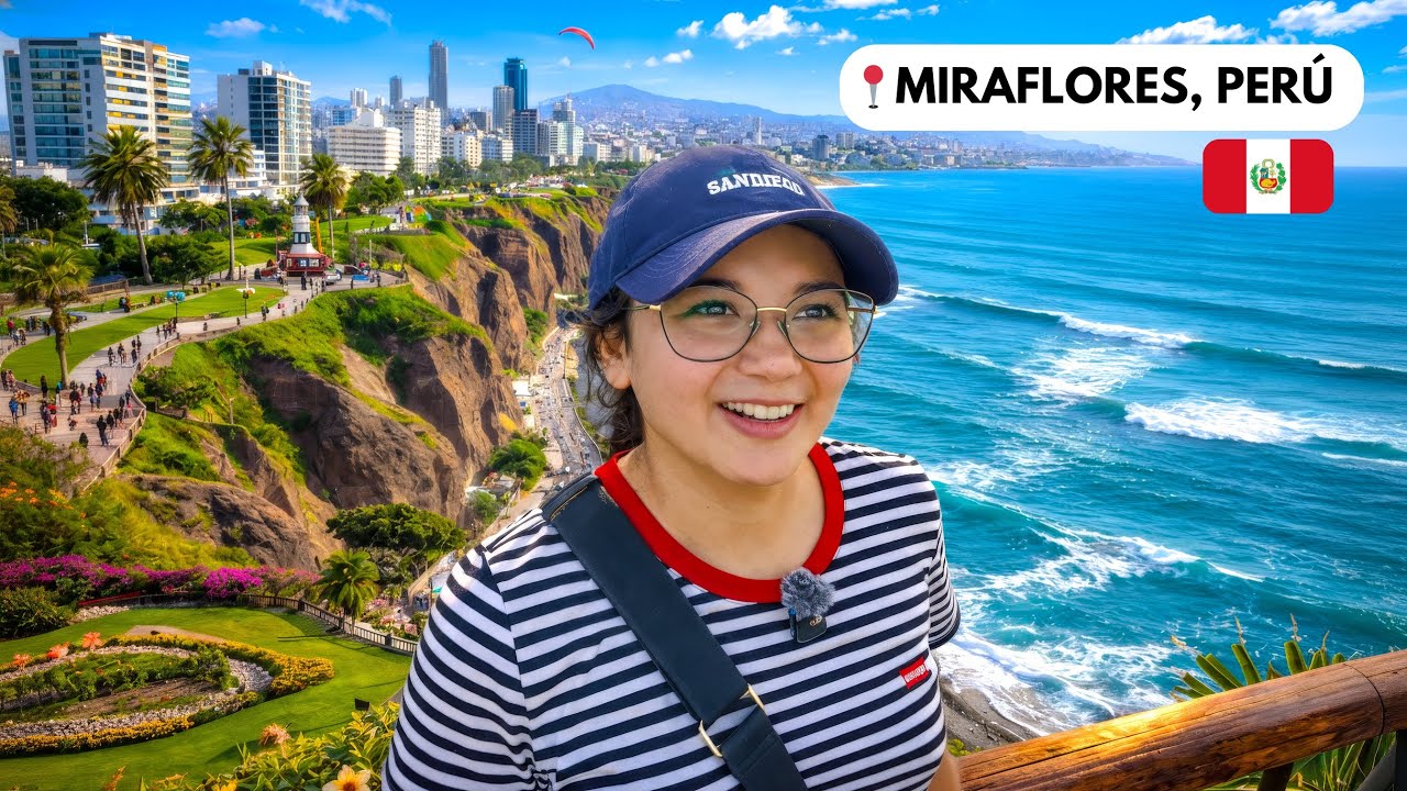 ¿Por qué TODOS quieren vivir en MIRAFLORES? 🇵🇪 (El barrio más TOP de Lima)
