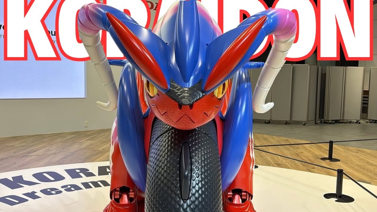 Pok&eacute;mon in Real Life? Honda Builds a Rideable Koraidon!