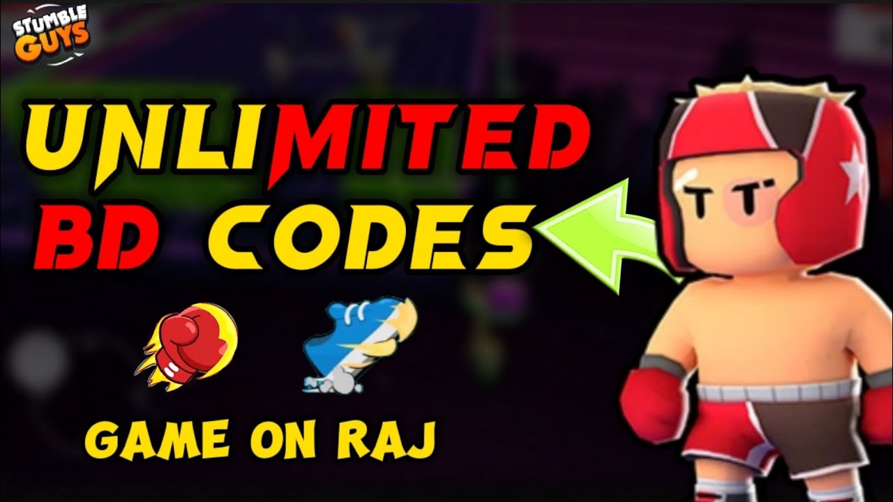 Unlimited BD Codes 0.50.3 Version In Stumble Guys || #stumbleguyslive  #gameonraj