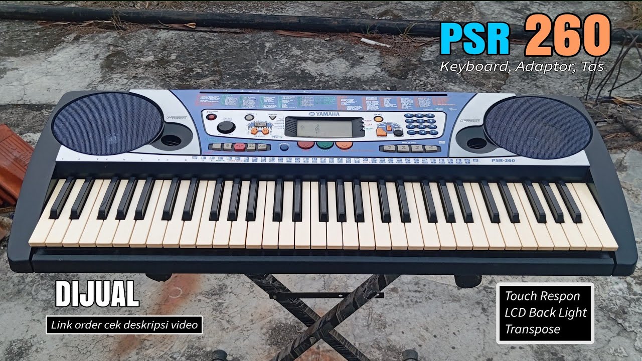 YAMAHA PSR-260 | Cek Sound | Review | SOLD